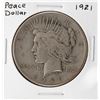 Image 1 : 1921 $1 Peace Silver Dollar Coin