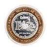 Image 1 : .999 Silver Plaza Las Vegas, NV $10 Casino Limited Edition Gaming Token