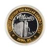 Image 1 : .999 Fine Silver Atlantis Casino & Resort Reno, NV $10 Limited Edition Gaming Token