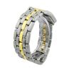 Image 3 : Cartier Ladies Panthere 18KT Yellow Gold & Steel 27mm Silver Roman Dial Watch