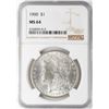 Image 1 : 1900 $1 Morgan Silver Dollar Coin NGC MS64