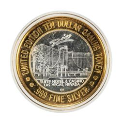 .999 Silver Rio Suite Hotel & Casino Las Vegas $10 Limited Edition Gaming Token