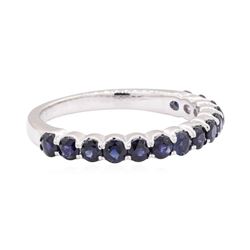14KT White Gold 1.00 ctw Sapphire Ring