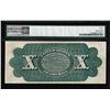 Image 2 : 1863 $10 Legal Tender Note Fr.95b PMG Very Fine 30