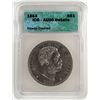 Image 1 : 1883 $1 Kingdom of Hawaii Dollar Coin ICG AU50 Details