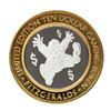 Image 2 : .999 Silver Fitzgeralds Casino & Hotel Las Vegas, NV $20 Limited Edition Gaming Token