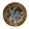 Image 1 : .999 Fine Silver Grand Casino $10 Limited Edition Collector's Series Gaming Token