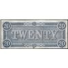 Image 2 : 1864 $20 Confederate States of America Note
