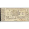 Image 1 : 1864 $1 State of Louisiana Obsolete Note