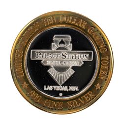 .999 Silver Palace Station Hotel and Casino $10 Casino Limited Edition Gaming Token