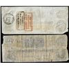 Image 2 : Lot of (2) 1862 $100 Confederate States of America Notes