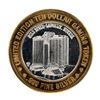 Image 2 : .999 Fine Silver Gold River Laughlin, Nevada $10 Limited Edition Gaming Token