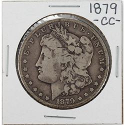 1879-CC Capped Die $1 Morgan Silver Dollar Coin