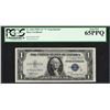 Image 1 : 1935A $1 Silver Certificate Experimental "S" Note Fr.1610 PCGS Gem New 65PPQ