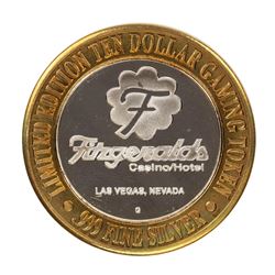 .999 Silver Fitzgeralds Casino & Hotel Las Vegas, NV $20 Limited Edition Gaming Token