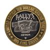 Image 2 : .999 Silver Ballys Las Vegas $10 Casino Limited Edition Gaming Token
