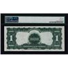 Image 2 : 1899 $1 Black Eagle Silver Certificate Fr.229 PMG Choice Uncirculated 64