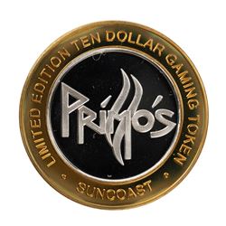 .999 Fine Silver Suncoast Las Vegas, Nevada $10 Limited Edition Gaming Token