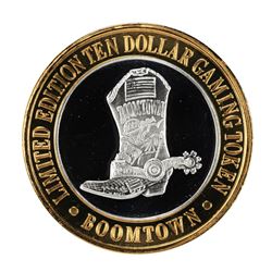 .999 Fine Silver Boomtown Reno, Nevada $10 Limited Edition Gaming Token
