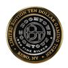 Image 2 : .999 Fine Silver Boomtown Reno, Nevada $10 Limited Edition Gaming Token