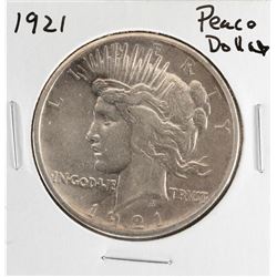 1921 $1 Peace Silver Dollar Coin