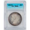Image 1 : 1884-O $1 Morgan Silver Dollar Coin ICG MS65