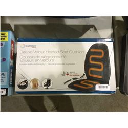 HealthMate Deluxe VelourHeated Seat Cushion