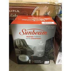 Sunbeam Heated Throw Blanket