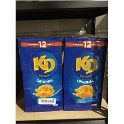 Kraft Dinner Original (12 x 225g) Lot of 2