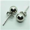 Image 1 : Silver Earrings, Suggested Retail Value $50