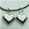 Image 2 : Silver Heart Shaped Pendant, Suggested Retail Value $60