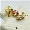 Image 1 : 10K Yellow Gold Cubic Zirconia Pendant, Made in Canada, Suggested Retail Value $100
