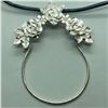 Image 2 : Silver W/ Fashion Chord Pendant, Suggested Retail Value $60