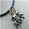 Image 1 : Silver Teddy Bear Shaped Pendant, Suggested Retail Value $60