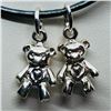 Image 2 : Silver Teddy Bear Shaped Pendant, Suggested Retail Value $60