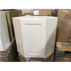 Ebsu San Diego 1-Door Corner Kitchen Cabinet - White Model: TLHC24-BLSD(In Box)