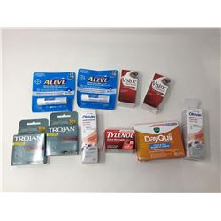 Lot of Assorted Pharmaceuticals