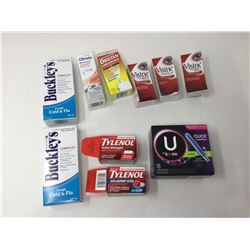 Lot of Assorted Pharmaceuticals