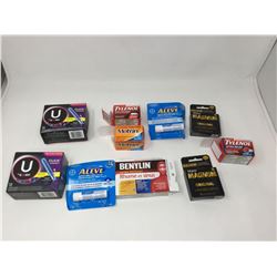 Lot of Assorted Pharmaceuticals
