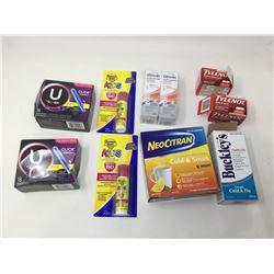 Lot of Assorted Pharmaceuticals