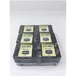 Bar 13 Soapworks Bar Soap- Black Amber (12 x 100g)