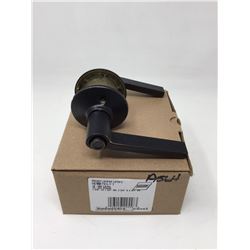 Locking Latch Privacy Lever- Black