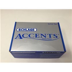 Schlage Accents Lever Set- Nickel