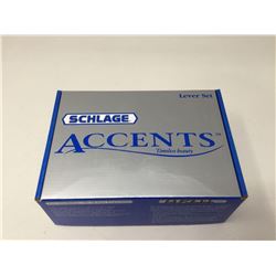 Schlage Accents Lever Set- Nickel