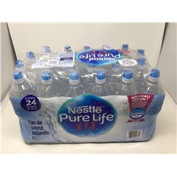 Lot of Natural Spring Water (24 x 500ml) Sport Bottles