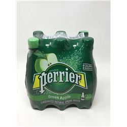 Lot of Perrier Green Apple (6 x 500ml)