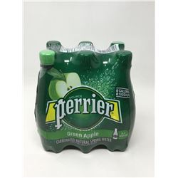 Lot of Perrier Green Apple (6 x 500ml)