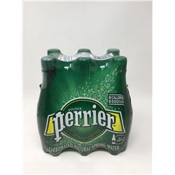 Lot of Perrier Carbonated Natural Spring Water (6 x 500ml)