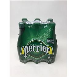 Lot of Perrier Carbonated Natural Spring Water (6 x 500ml)