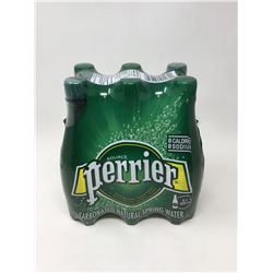 Lot of Perrier Carbonated Natural Spring Water (6 x 500ml)